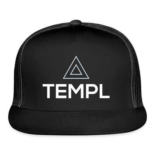 TEMPL Trucker Cap - black/black