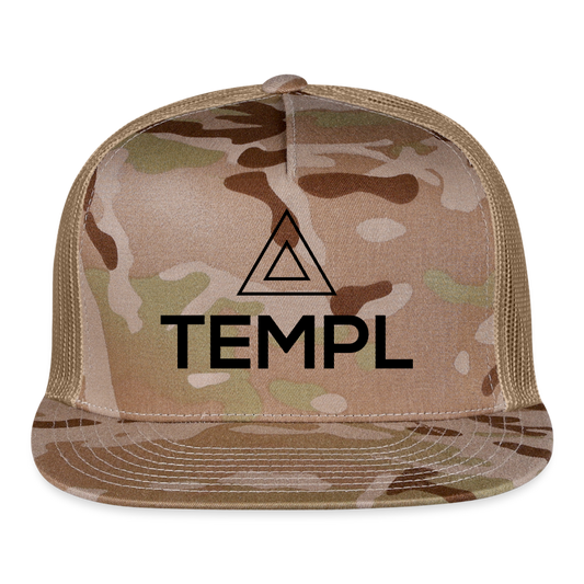 Templ Trucker Cap - MultiCam\tan